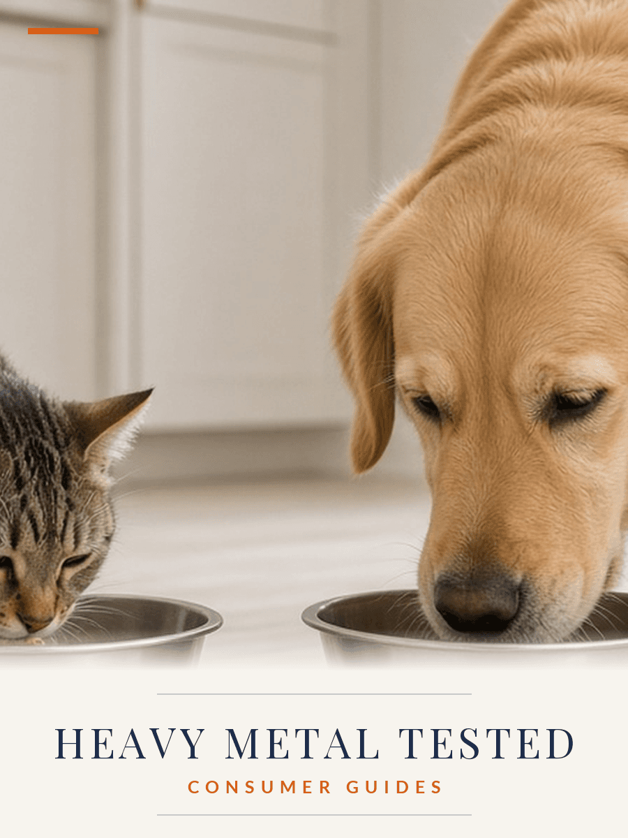Cats vs. Dogs: Who Is More Exposed to Heavy Metals in Pet Food?