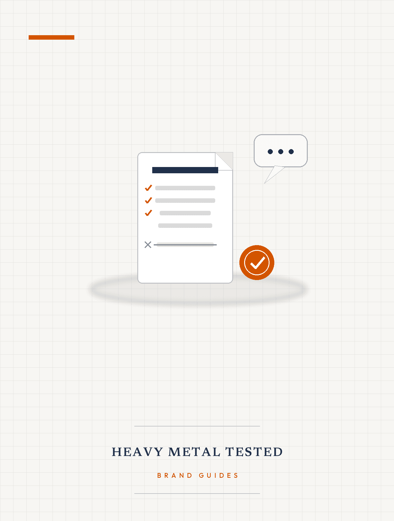 Communicating heavy-metal testing for baby food without overclaiming