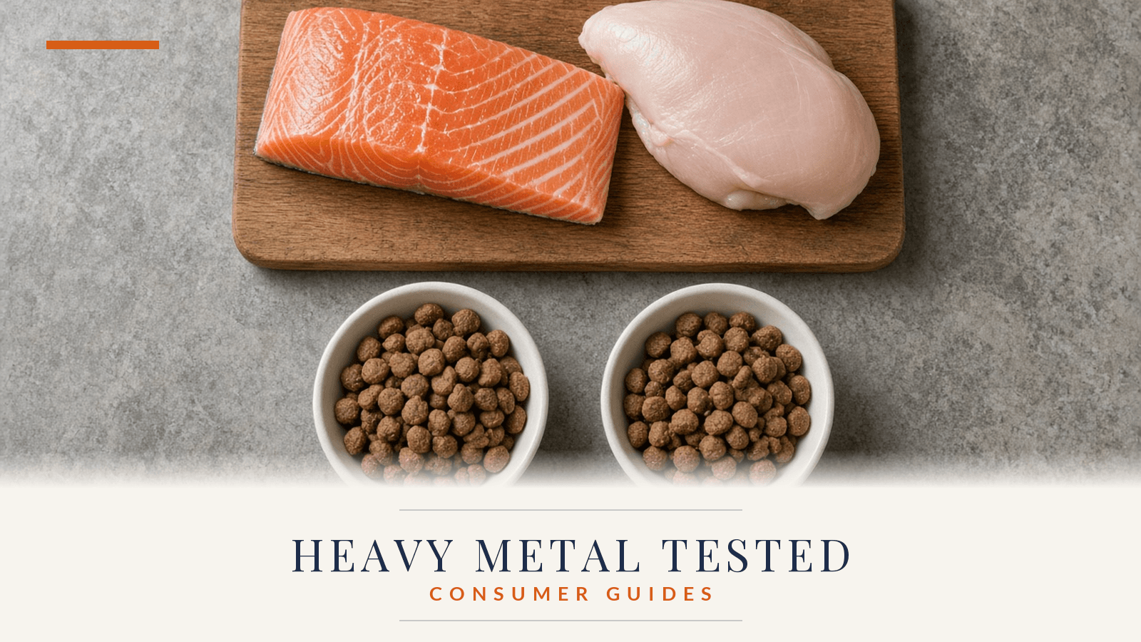 Fish vs Poultry Pet Food: Heavy Metals Compared