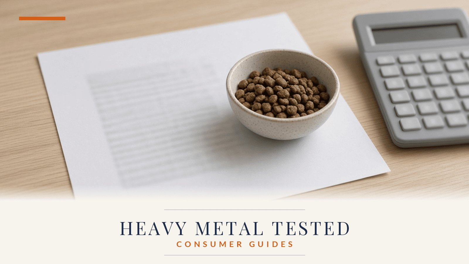How to Read Pet Food Heavy Metal Test Results
