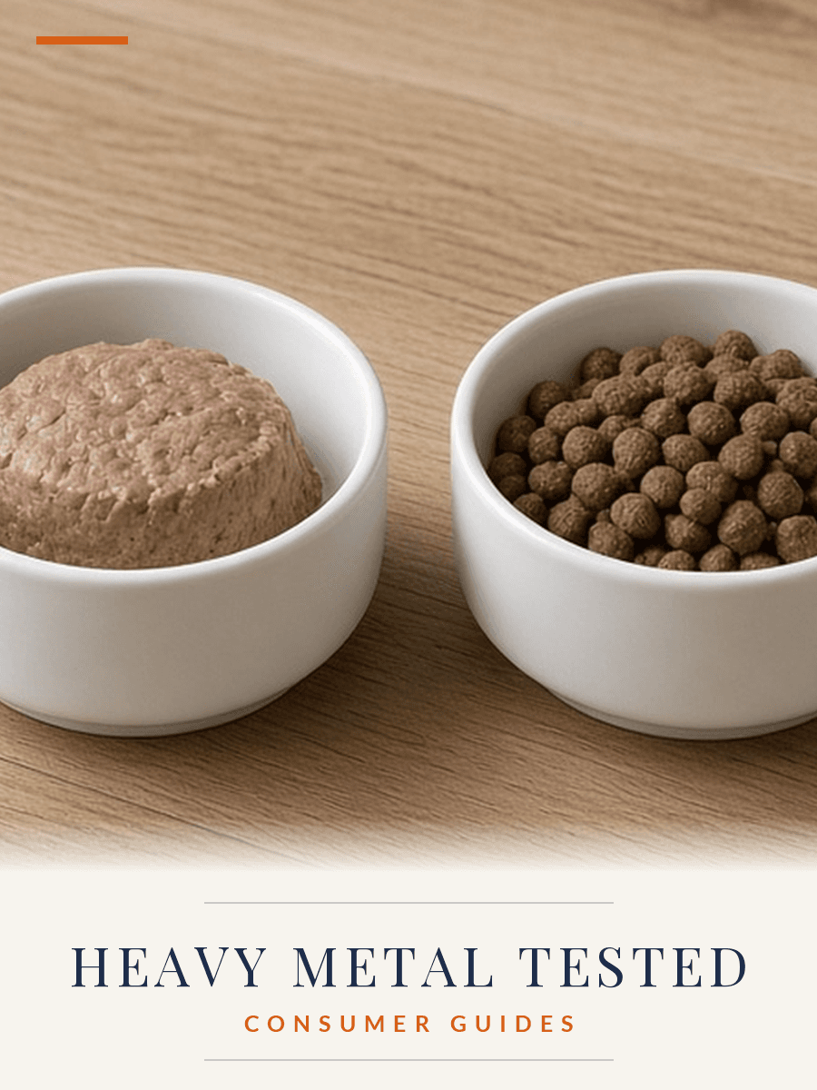 Wet vs Dry Pet Food: What Changes for Heavy Metals