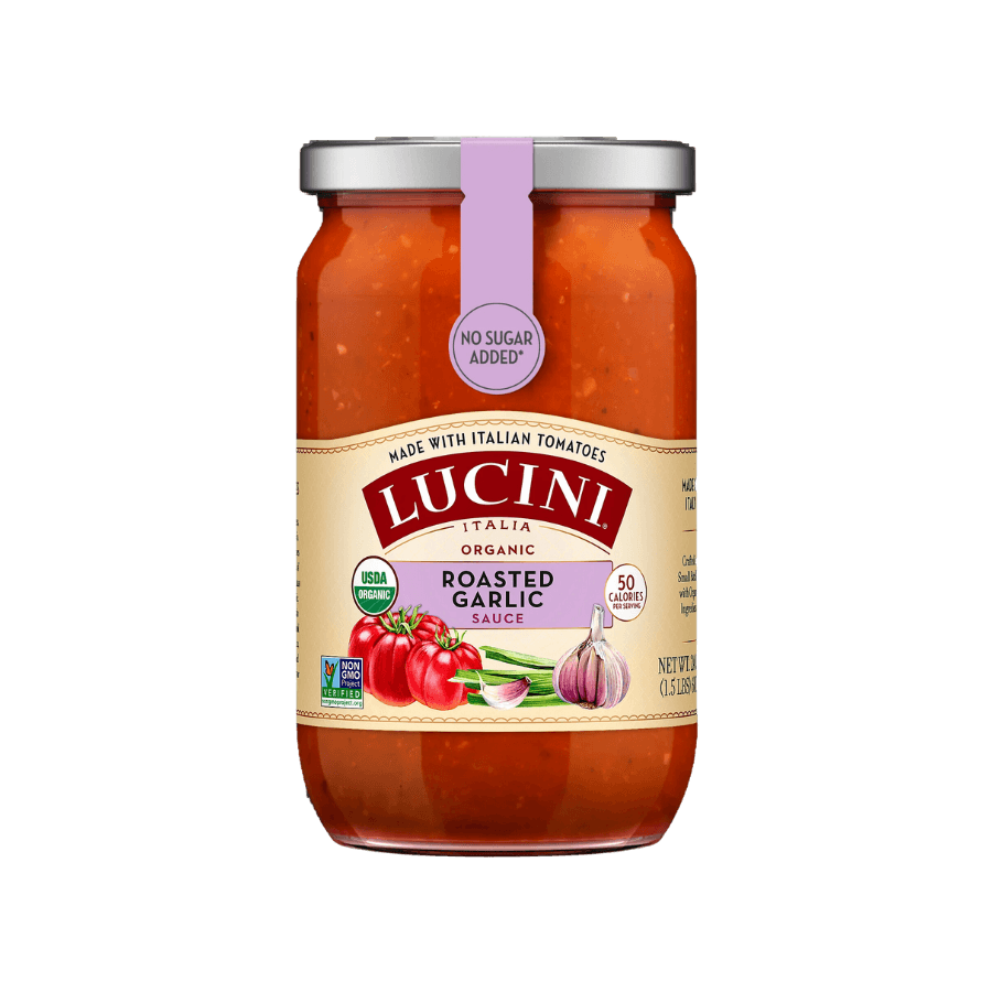 Lucini Organic Roasted Garlic Sauce