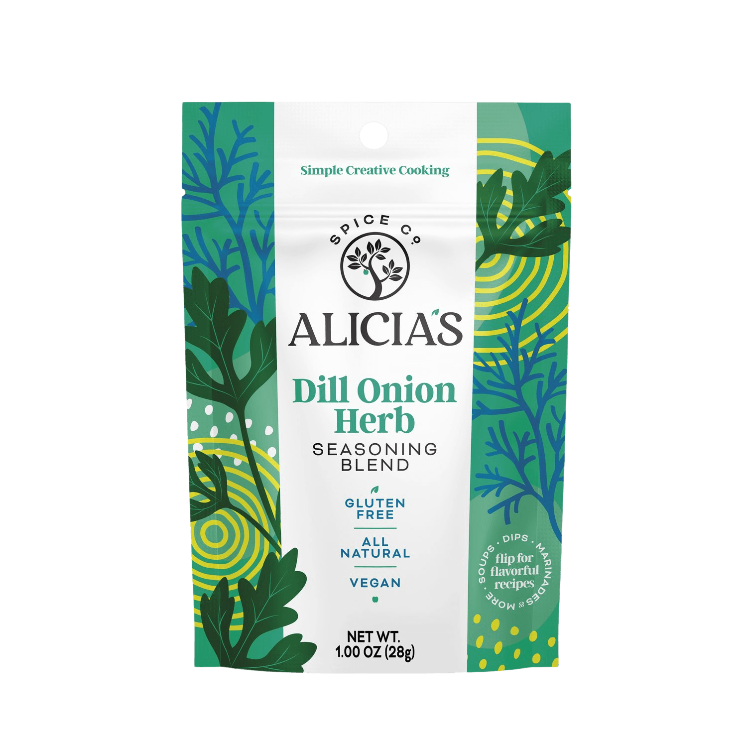 Alicia’s Dill Onion Herb Seasoning Blend