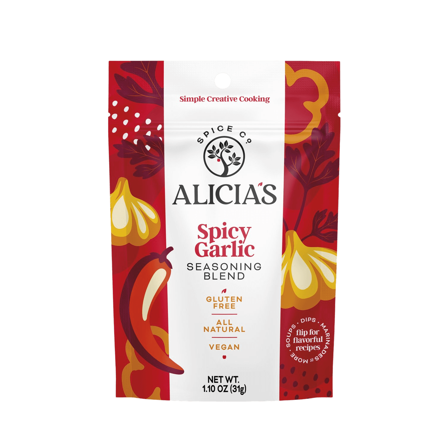 Alicia’s Spicy Garlic Seasoning Blend