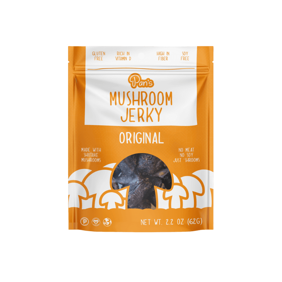 Pan's Mushroom Jerky brand image