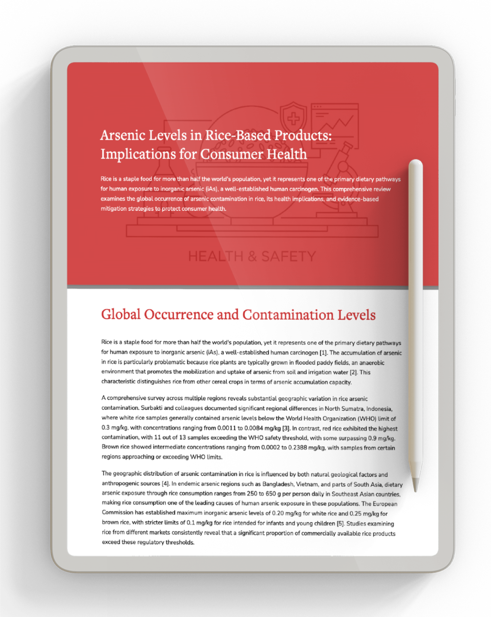 Arsenic-Levels-in-Rice-Based-Products-Implications-for-Consumer-Health white paper