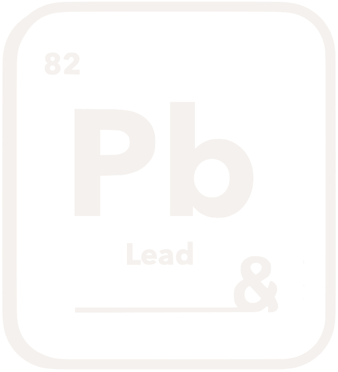 Lead (Pb) heavy metal periodic table element