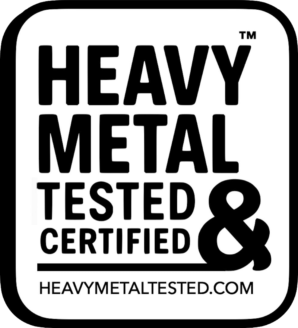 Heavy Metal Tested & Certified